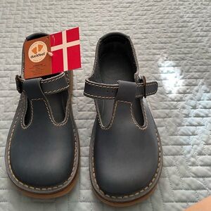 Duckfeet Danish Woman’s Shoes - Mary Janes, Sz 39, US 8.5, Denim Blue